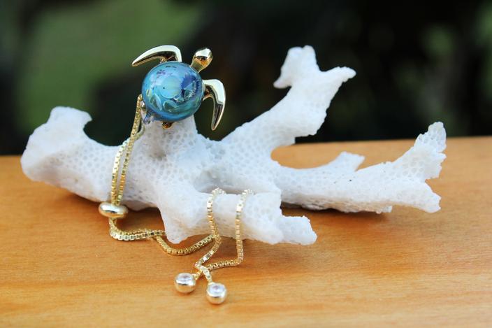 Akoni Adjustable Slide Up Bracelet - goth18